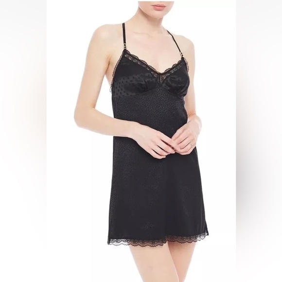Stella McCartney Other - STELLA MCCARTNEY***Black Camelia Nightgown Chemise***Sm., Med. $428